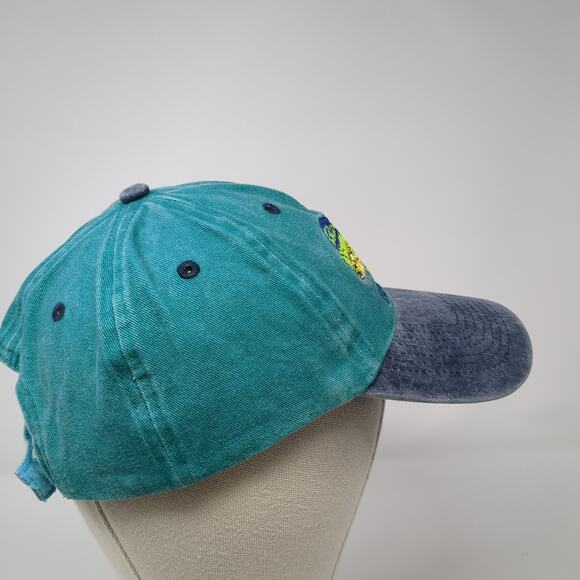 Florida Keys Strapback Baseball Cap Blue OS Adjustable Distinctive Headwear - Picture 5 of 9